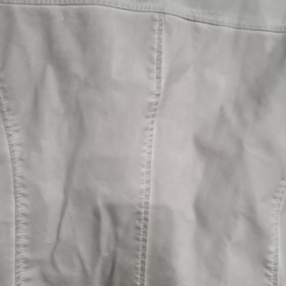 Max Studio Women's XL Gray Faux Leather Long Sleeve Moto Jacket Edgy Street Wear - Picture 8 of 11